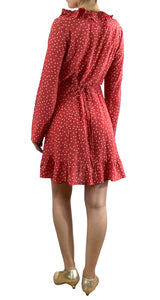 Vestido Stars Rojo Seda