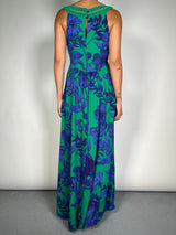 Vestido Verde Estampado