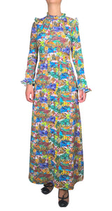 Vestido Elasticado Multicolor