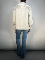 Chaqueta Aviador Blanca