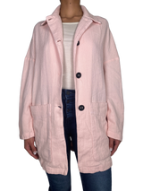 Chaqueta Rosada Botones