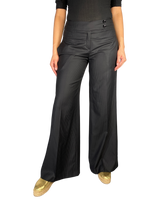 Pantalón Negro Rayas