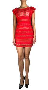 Vestido Rojo Encaje