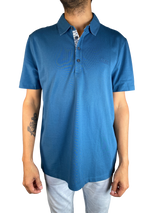 Polera Azul Regular Fit