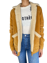 Chaqueta Cotele Mostaza