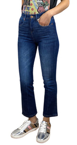 Jeans Denim Tiro Alto