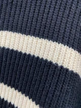 Sweater Zipper Rayas