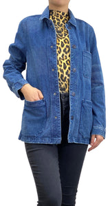 Chaqueta Denim Azul