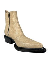 Botines Textura Snake