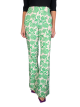 Pantalón de Lino Estampado