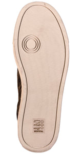 Zapatillas Flecos Cuero