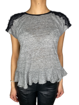 Polera Lino Gris