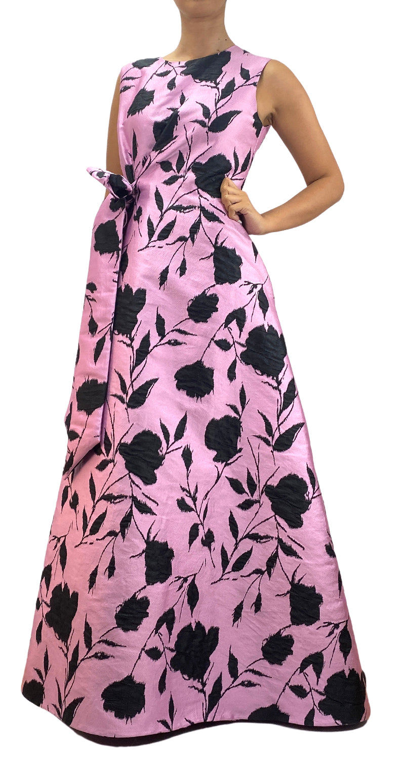 Vestido De Fiesta Morado CAROLINA HERRERA – Market People