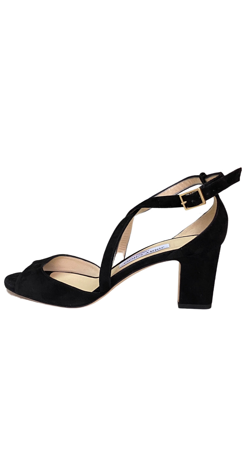 Tacos Negros Cruzados Jimmy Choo – Market People