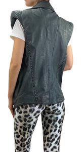 Chaqueta Gris Hombreras