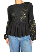 Polera Detalle Lentejuelas