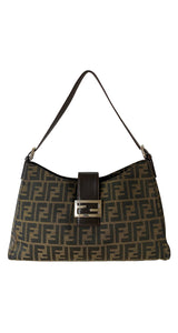 Cartera de Hombro Café