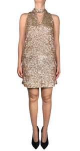 Vestido Lentejuelas Dorado