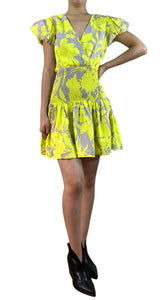 Vestido Amarillo Francisca Larrain x Falabella