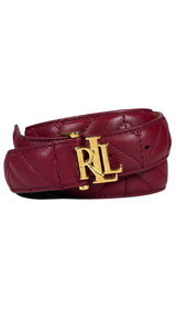 Cinturón Burdeo Cuero