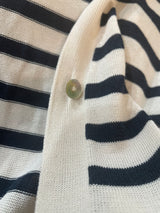 Vestido Maxi A Rayas