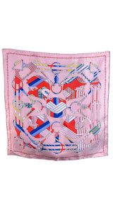 Pañuelo Estampado de Seda