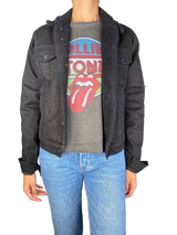 Chaqueta Negra con Chiporro