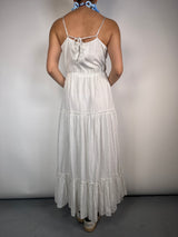 Vestido Puntos Metalizados