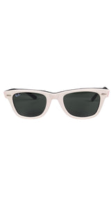 Anteojos Wayfarer Blancos