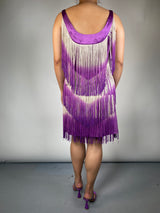 Vestido Flecos PLUS SIZE