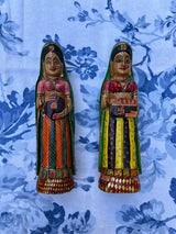 Set 2 Estatuas Indu