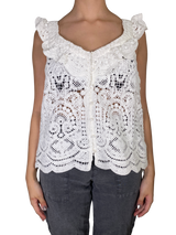 Blusa Macramé