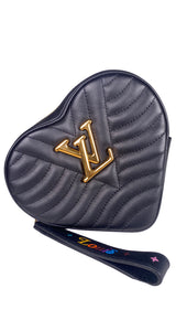 Bandolera Heart Black