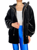 Abrigo Piel Sintética