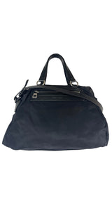 Cartera Nailon Negra