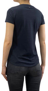 Polera Negra Estampada