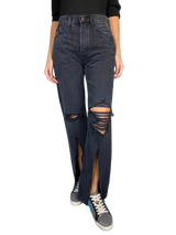 Jeans Destroyed Negro