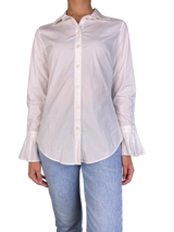 Blusa Mangas Plisadas