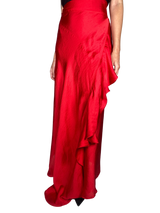 Falda Wrap Red