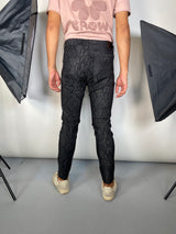 Jeans Negro Estampado