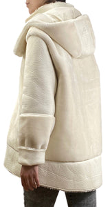 Abrigo Blanco Peludo