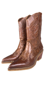 Botas Cowboy Café