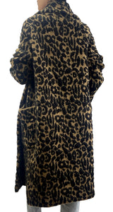 Abrigo Tejido Animal Print