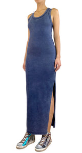 Vestido Azul Maxi