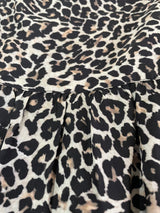 Vestido Seda Animal Print