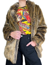 Abrigo Piel Sintética