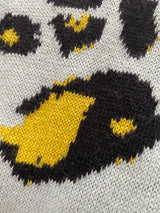 Cardigan Animal Print Multicolor