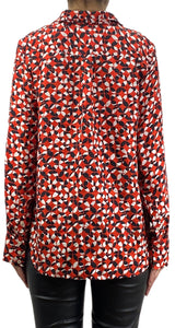 Blusa Seda Estampada