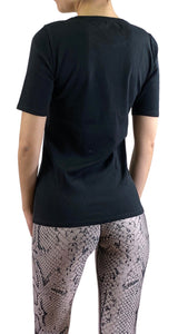 Polera Negra Perfect Fit