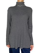 Polera Manga Larga A Rayas